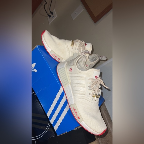 adidas gazelle silver green womens adidas Kid's NMD R1 Grade School main image 0